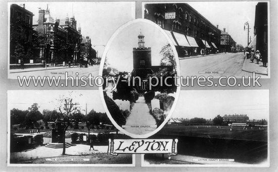 Views of Leyton, London. c.1920's